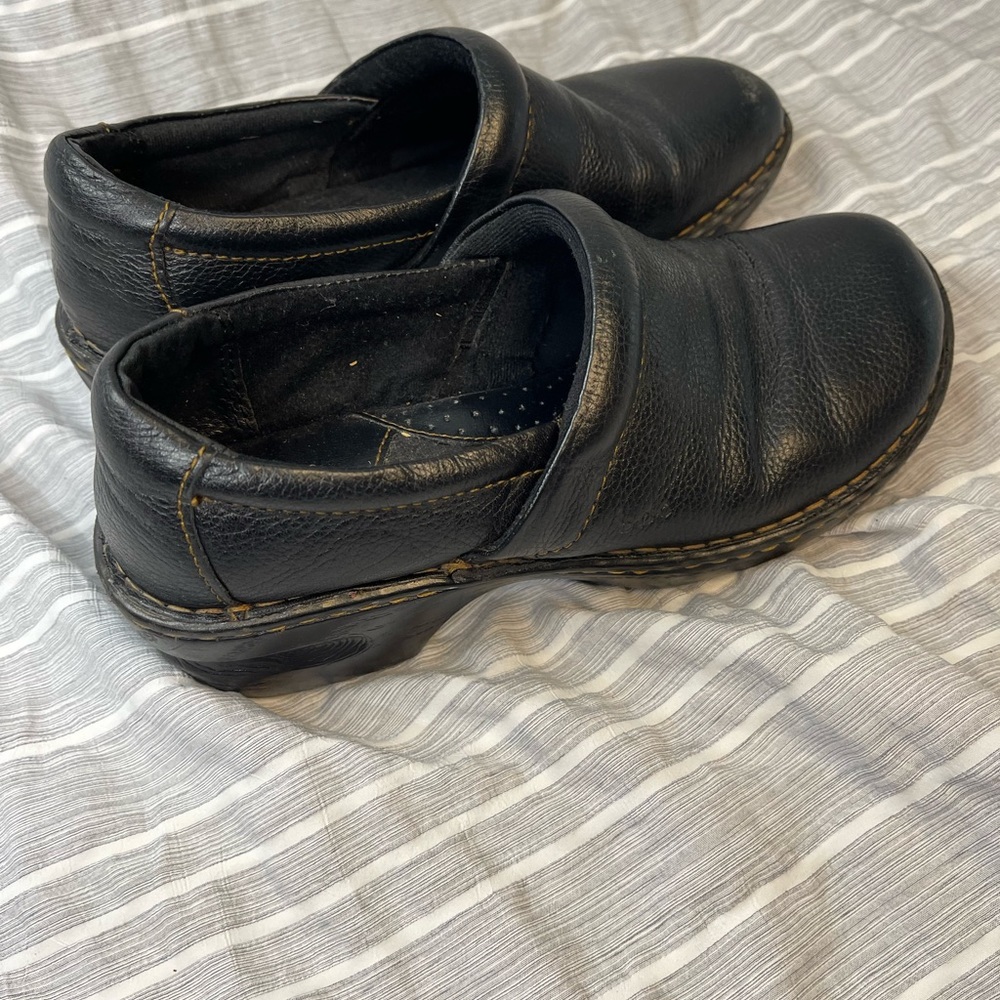 B.O.C leather clog shoes Sz‎ 7.5